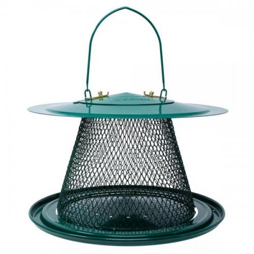 Green Collapsible Mesh Feeder