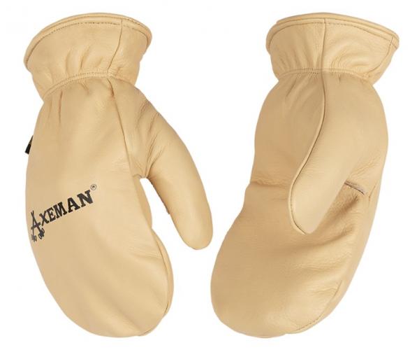 Axeman Lined Grain Cowhide Mitt