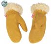 Kids Lined Suede Deerskin Mitt