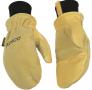 Lined Suede Pigskin Ski Mitt