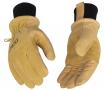 Womens Lined Suede Ski Glove