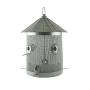 Rustic Steel Silo Bird Feeder