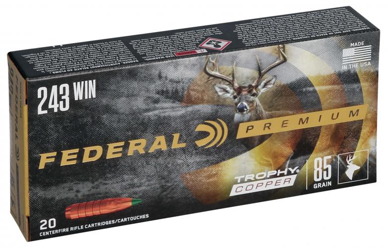243 85gr Trophy Copper Federal