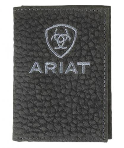 Ariat Trifold Bull Hide Wallet