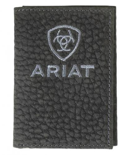 Ariat Trifold Bull Hide Wallet