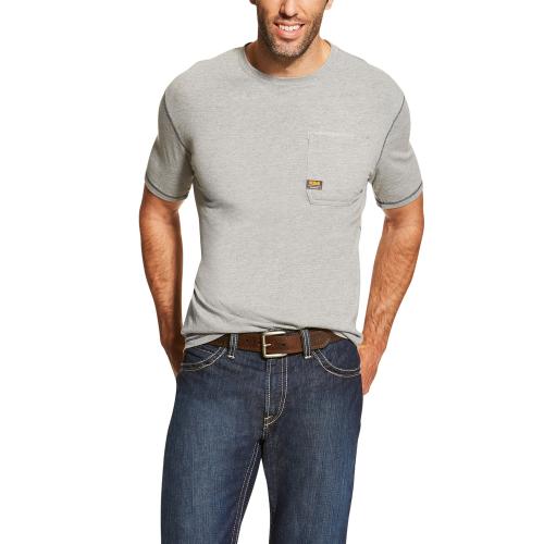 Mens Workman Pocket T-Shirt HTG