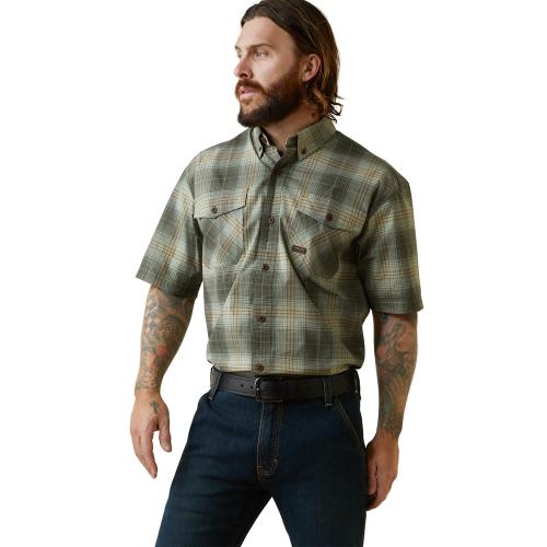 Mens Tough Work Shirt SG Plaid