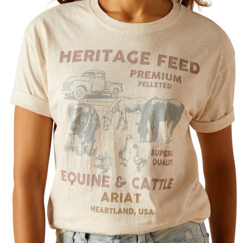 Womens Heritage Feed SS Shirt OH