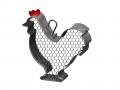 Rustic Rooster Peanut Feeder