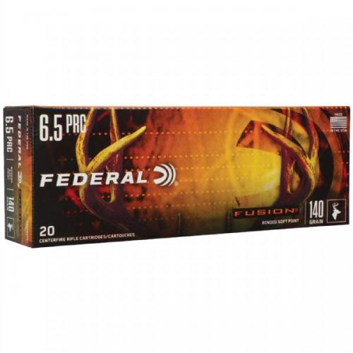 6.5 Prc Fed Fusion 140gr Soft Pt