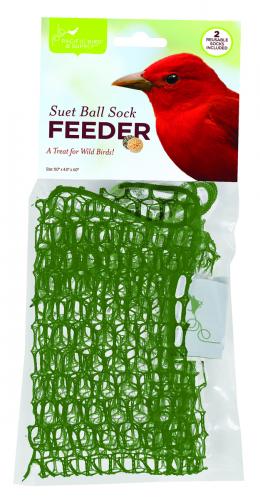 Suet Ball Sock Feeder 2pk
