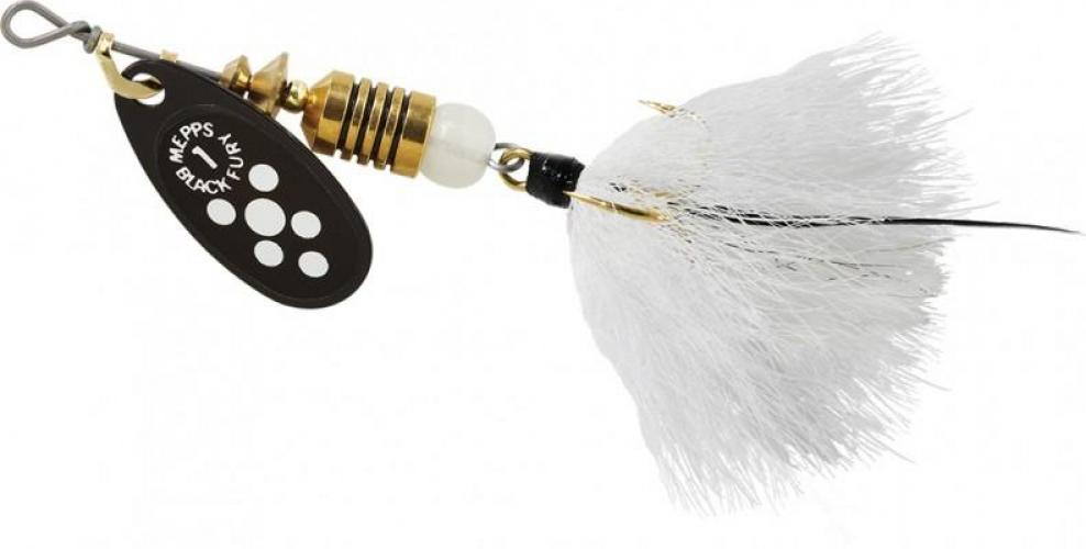 Mepps Bf1t W Wht Dot/wht Tail