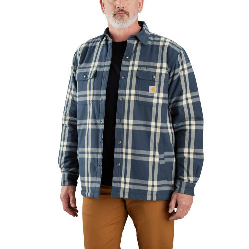 Mens Flannel Sherpa Shirt Jac DB