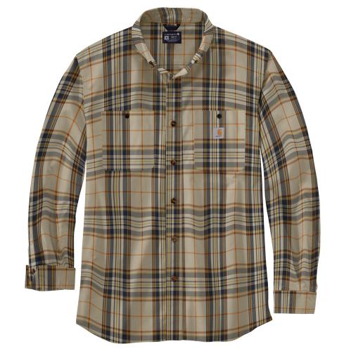 Mens LW Rugged Plaid Shirt OM