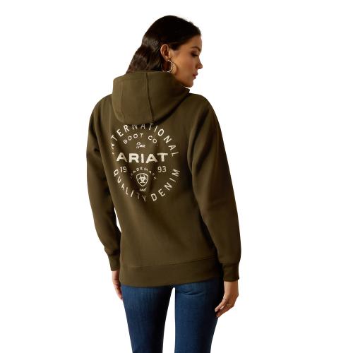 Womens Ariat Stamp Hoodie RLC