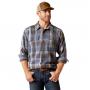 Mens Heavy Flannel Work Shirt CH