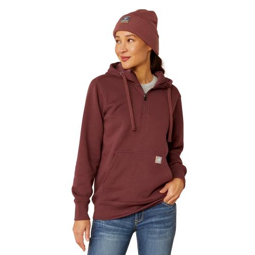 Womens Skill 1/2 Zip Hoodie CG