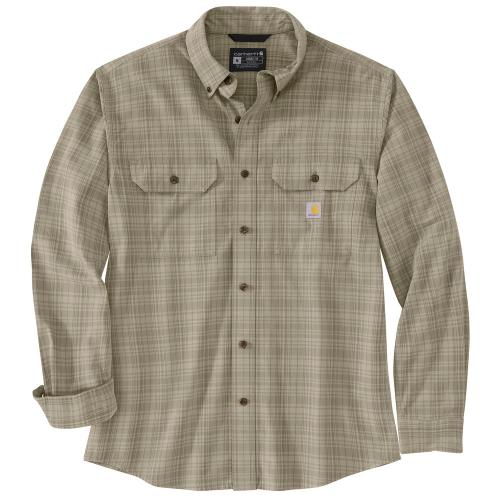 Mens Chambray Plaid Shirt DOV