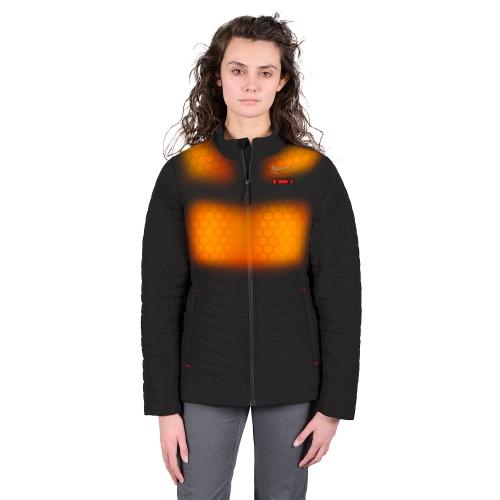 M12 Womens Heated AXIS Jacket BK