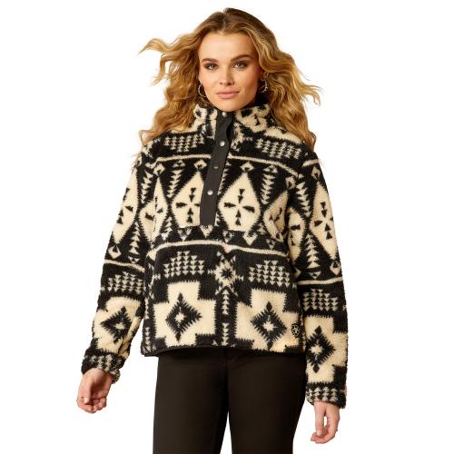 Womens Berber Snap Sweatshirt WS