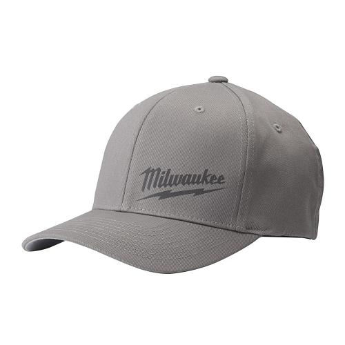 Milwaukee Fitted Hat w/ Logo GRY