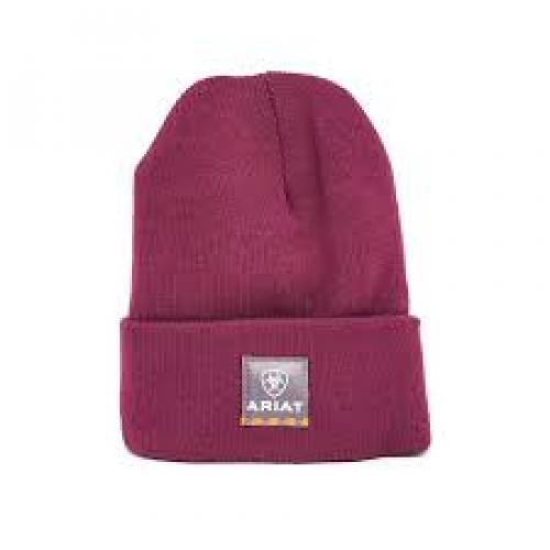 Women Ariat Rebar Beanie Plum