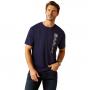 Mens Ariat Vert Logo T-Shirt CBW