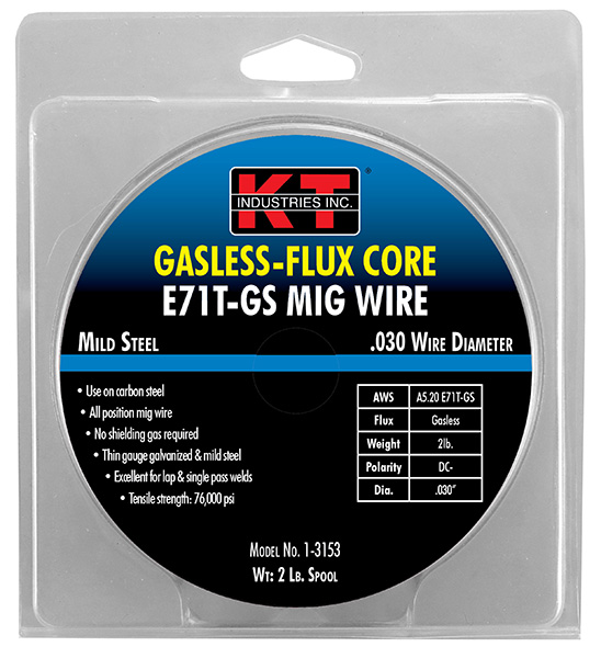 Departments GASLESS MIG WIRE .030 2LB