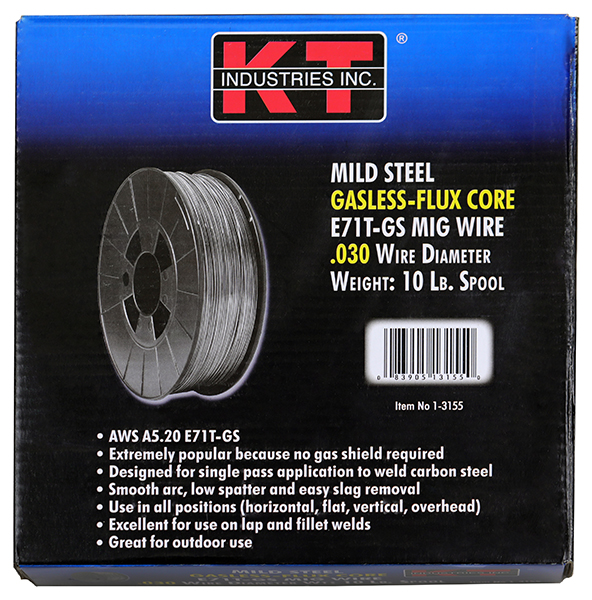 Departments GASLESS MIG WIRE .030 10LB