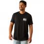 Mens Ariat Freedom T-Shirt BLK