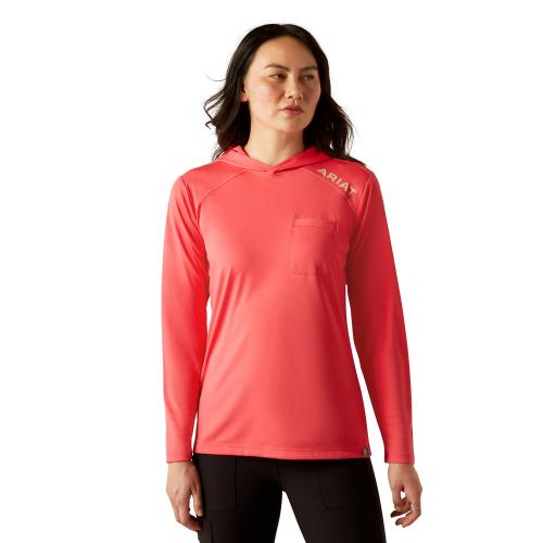 Womens Sunblocker Hood T-Shirt R