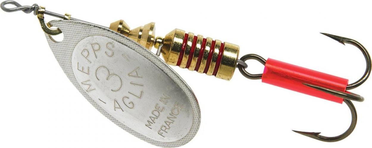 Mepps B3 S Aglia 1/4oz Silver