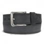 Belt Triple Stitch Blk/antnickel