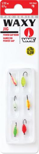 Vmc Waxy Jig Kit 1/32oz Glow