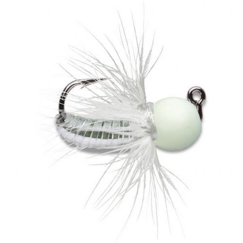 Vmc Bullfly Jig 1/16oz Glow 2pk