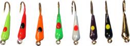 K&e Dot Lures Rocker Size 10 Ast