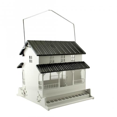 White Rustic Farmhouse Feeder