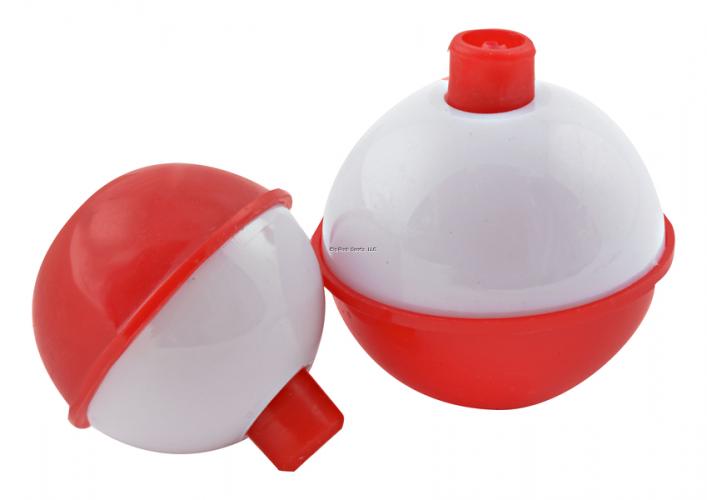 Danielson 1.5" Red/white Float