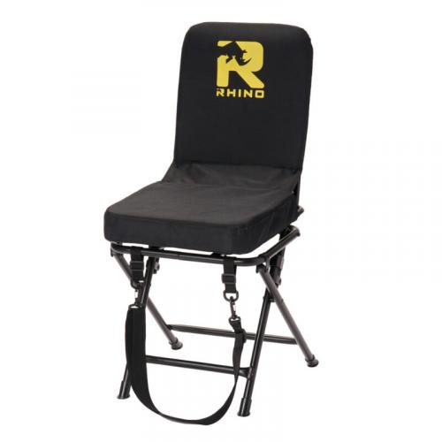 Folding Padded Swivel Chair