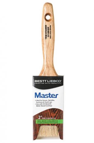 2" Master White China Stain Brus