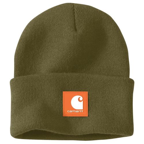 Beanie M Knit Rubber Patch