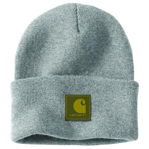 Beanie M Knit Rubber Patch