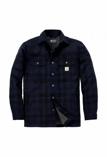 Men's Sherpa-Lined Shirt Jac NVY