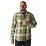 Mens Relaxed Fit LS Plaid DBG