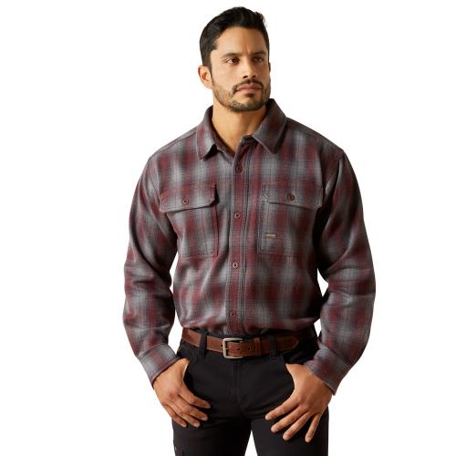 Mens Heavy Flannel Work Shirt CC
