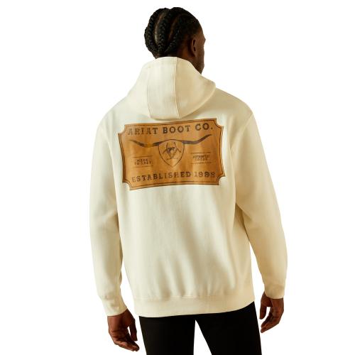 Mens Shield Steerhead Hoodie OM
