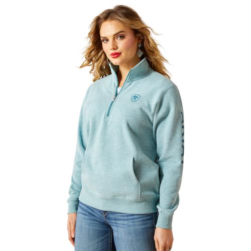 Womens Foundation Logo 1/2Zip TH