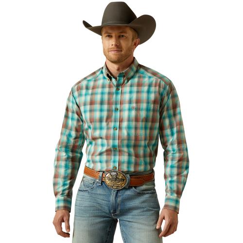 Mens Brooklyn Classic Shirt AQUA