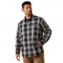 Mens Flannel Ins Shirt Jacket BK