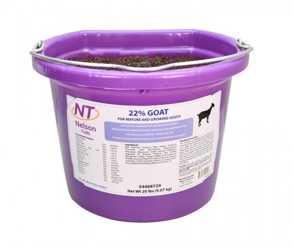 Nt 22% Goat Suppl. Bucket 20#